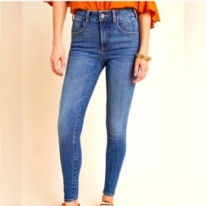 Anthropologie Blue High Rise Women Jeans